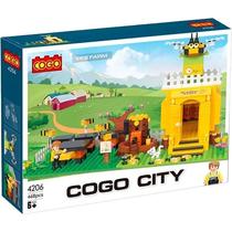 Cogo Bloques Cogo City Tren Carguero 468 Pzas Plastico 6+ Anos Multicolor