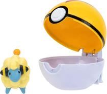 Pokemon Clip  N  Go Mareep + Level Ball Jazwares - PKW3137