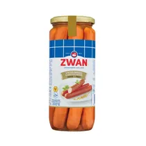 Zwan Snacks Chicken Hotdogs - 180GR .