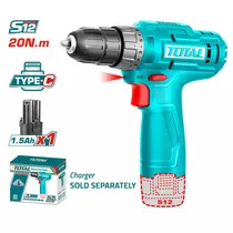 Parafusadeira A Bateria Total TDLI12428 10MM 12V