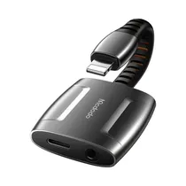 Mcdodo Adaptador CA-0940 3 En 1 Lightning To Dual Lightning & DC3.5