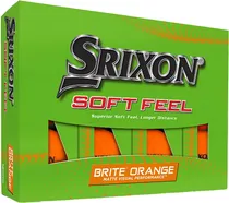 Bola de Golfe Srixon Soft Feel Brite Orange (12 Unidades)