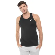 Asics Regata Running Pes Tank MRB4323.90 Masculino (T) GG Black