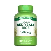 Vitamina Nature's Truth Red Yeast Rice 1200MG 120 Cápsulas