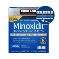 Minoxidil Kirkland 6X60ML AM 04/2026