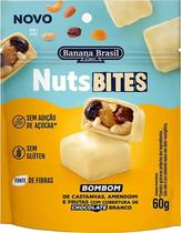 Chocolate Nuts Bites Bombom de Castanhas, Amendoim e Frutas - 60G