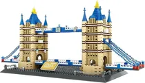 Blocos de Construção Architecture Tower Bridge Wange - 5215 (1052 Peças)