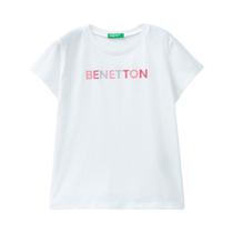 Camiseta Infantil Benetton 3I1XC10H8 101