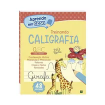 Cuaderno de Actividades Todolivro Aprende En Casa Entrenando Caligrafía 1086855 24 Hojas