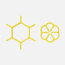 Porta Copos Cuisinart CTG-00-CTY Amarelo - 2 Peças