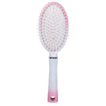 Escova Cabelo Soft Oval Bra/Rosa
