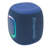 Alto Falante Ecopower Ep- S111 USB/ SD/ Aux/ BT/ IPX5- Azul