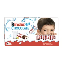 Chocolate Kinder 4X8 - 400 Gramas