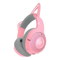 Headset Razer Kraken Kitty V2 RGB Wireless RZ04-04860100-R3U1 - Rosa