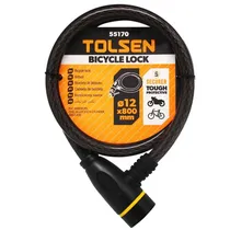 Cadeado para Bicicleta Tolsen 55170 12 X 800 MM