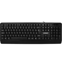 Teclado Satellite AK-931 USB - Preto (Português)