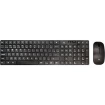 PC Teclado Mouse Sem Fio Mtek KM-5197B Espanhol Black