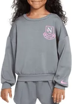 Moletom Nike Kids 36M635 M19 - Feminina