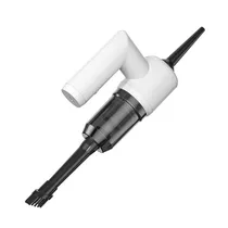Mini Aspirador de Po + Limpa Vidro Cleaner Multifunctional AA107 5 Em 1 / 7.4V / 2000 Mah / Recarregavel - Branco