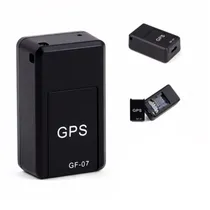 Rastreador GPS Portátil GF-07 GSM 3G/4G - Preto
