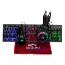 Tec/Mouse/Mousepad/Fone Marvo CM416 Loot 40 SP