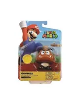 Jakks Pacific Figura Nintendo Super Mario Fig 4" Goomba Con Moneda Plastico 3 Años + Multicolor