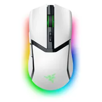 Mouse Gamer Razer Cobra Pro Edition Lightweight RZ01-04660200-R3U1 RGB 30000 Dpi Sem Fio - Branco