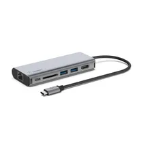 Hub Adaptador Multiporta USB-C 6 Em 1 Belkin Connect™ 100W - Prata (AVC008BTSGY)