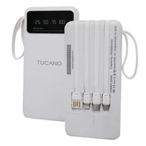 Bateria Auxiliar Tucano TC-02 - 20000MAH - Branco