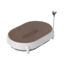 Arranhador para Gatos Satellite A-DCSP01 - Branco e Bege