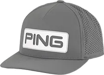 Boné Ping Golf Tour Vented Delta 35566-95 Cinza - Masculino