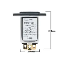 Conector Furutech AC-1501(G) Iec Inlet Emi Filter
