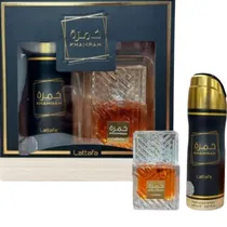 Perfume Lattafa *Kit* Khamrah Edp 100ML+ Desodorante 200ML