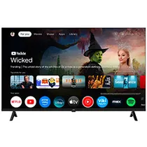 TV Smart JVC LT-43KM358 43" Full HD / LED / Google TV - Preto