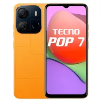 Smartphone Tecno Pop 7 BF6 64GB 2GB Ram Dual Sim Tela 6.6" - Laranja