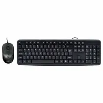 Teclado e Mouse Argon Arg-KB 7420 Port - Preto