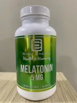 Good Energy Melatonin 5MG Plastico 60 Caps Verde