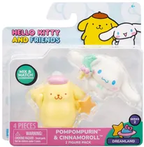 Hello Kitty And Friends Cinnamoroll & Pompompurin Jazwares - HKT0152