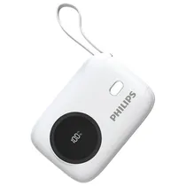 Carregador Portátil Philips DLP8722 10000MAH - Branco