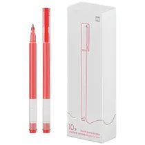 Caneta Xiaomi Mi High-Capacity Gel Pen (10 Peças) Vermelho 57877-BHR8863GL-MJZXB02WCHW  Caneta Xiao...