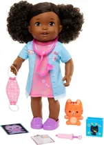 Boneca Little Mommy Doctor Cutie Mattel - HGN60/HGN63 (Caixa Feia)
