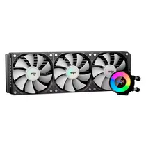 Water Cooler Cpu Aigo Ac Ver.2 360 Liquid, Argb, Preto, 360MM, Intel 115X/ 1200/ 1366/ 1700/ 2011(V3)/ 2066, AMD AM2+/ AM3+/ AM4/ AM5/ FM1/ FM2+  Water Coole...