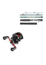 Marine Kit Carretila Firecast RH + Vara LA2-C601MH 1.83M 15-30LB