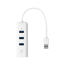 Cable Adap TP-Link USB 3.0 UE330 Adapter Ethernet Gigabit 3 Portas