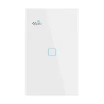 Interruptor Smart de Parede 4LIFE FLT1SWZ Zigbee Wall 1GANG- Branco