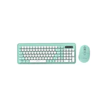 Teclado+Mouse FTX GK02 Wireless BT Verde