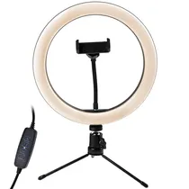 Iluminador LED Satellite A-MK 03 10" - Preto