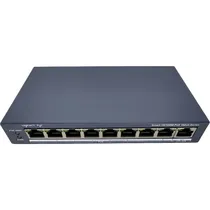 Switch Poe Hikvision DS-3E1309P-Ei/M Poe Inteligente Fast Ethernet de 8 Portas