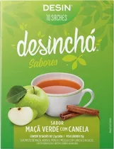 Chá Desinchá Maçã Verde com Canela - 15G (10 Unidades)