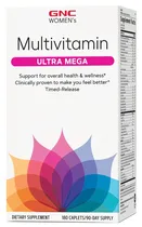 GNC Women's Multivitamin Ultra Mega (180 Cápsulas)